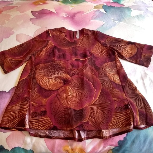 Melissa McCarthy Seven7, High Low Swing Top, Size 1X - Picture 3 of 7